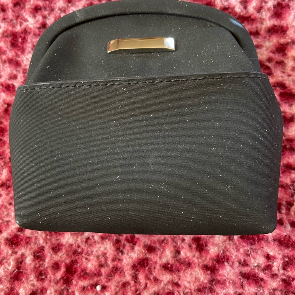 Elegant Black Cosmetic Bag